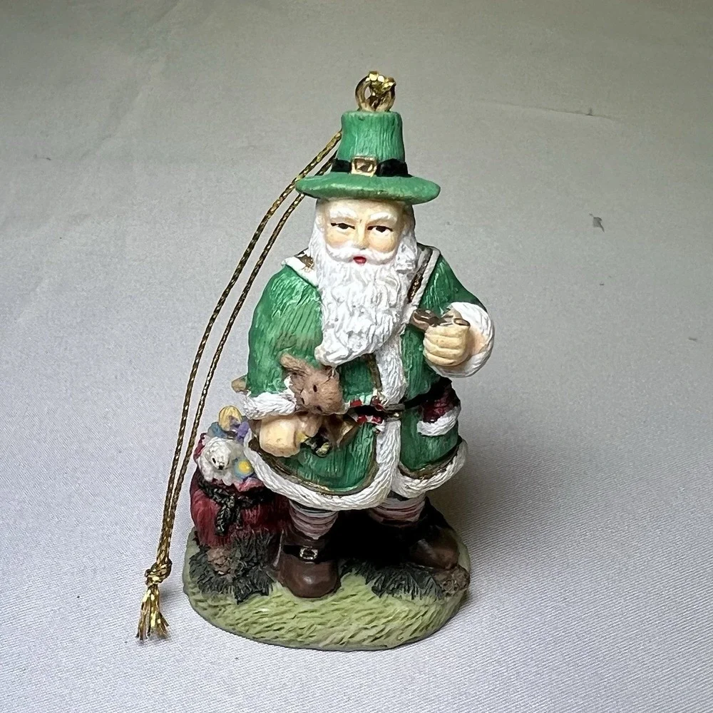 Lot of 5 Vintage 1990s World‎ International Santa Claus Christmas Collection